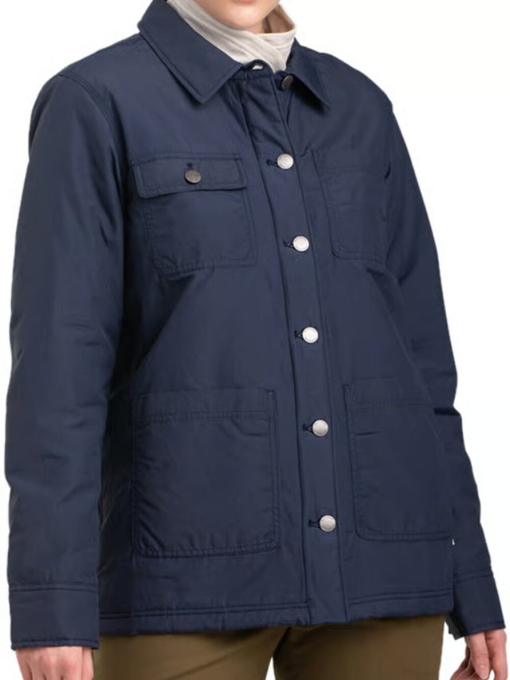 NWT OR Lined Chore Jacket in Naval Blue